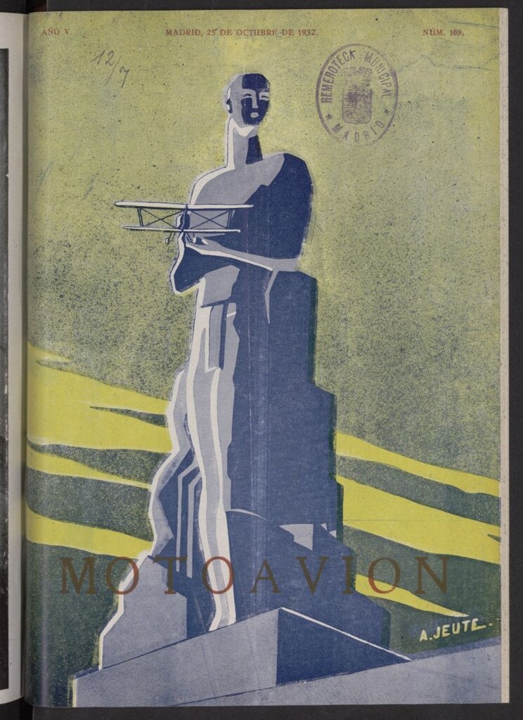 Miniatura de Motoavión: revista práctica de automovilismo y aviación del 25 de octubre de 1932, nº 109