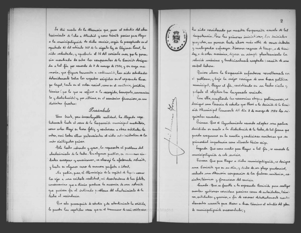 Miniatura de Actas de acuerdos del Ayuntamiento. Tomo 832 del año 1952 (2 enero a 12 marzo)