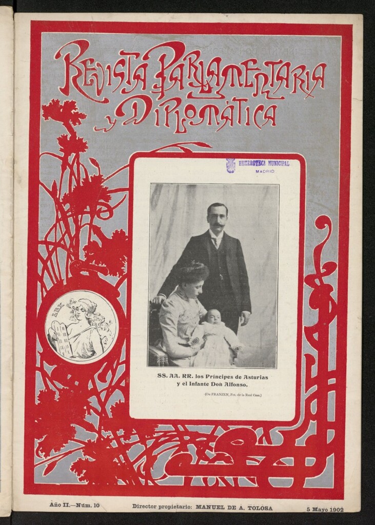 Miniatura de Revista Parlamentaria y Diplomática del 5 de mayo de 1902, nº 10