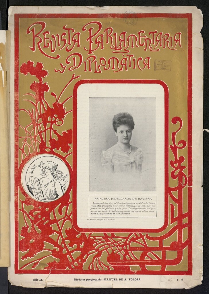 Miniatura de Revista Parlamentaria y Diplomática de 1902, nº 12