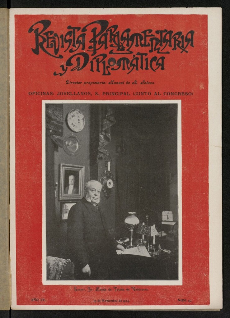 Miniatura de Revista Parlamentaria y Diplomática del 15 de noviembre de 1904, nº 15
