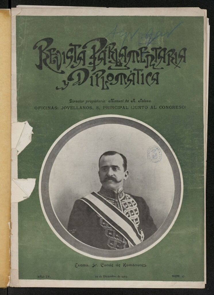 Miniatura de Revista Parlamentaria y Diplomática del 20 de diciembre de 1904, nº 17