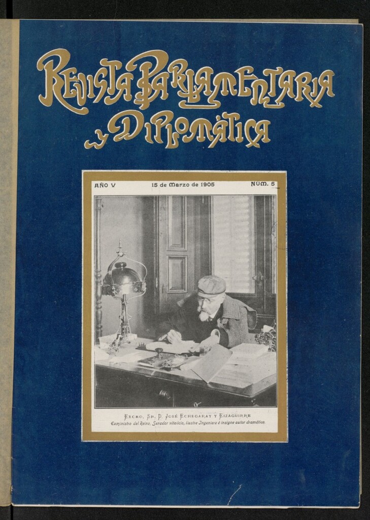 Miniatura de Revista Parlamentaria y Diplomática del 15 de marzo de 1905, nº 5