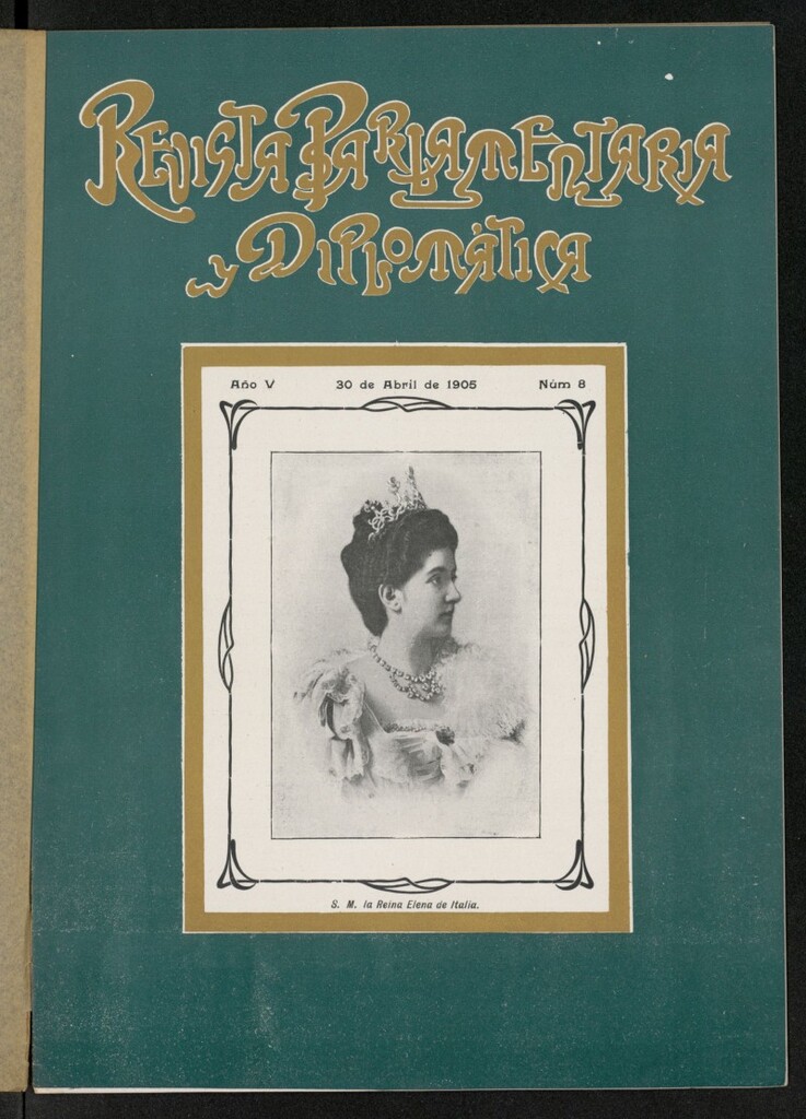 Miniatura de Revista Parlamentaria y Diplomática del 30 de abril de 1905, nº 8