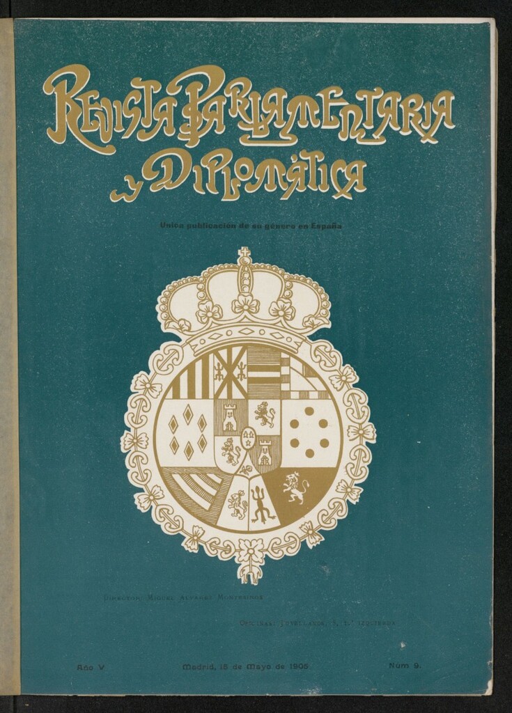 Miniatura de Revista Parlamentaria y Diplomática del 15 de mayo de 1905, nº 9