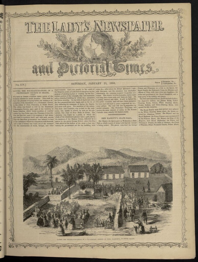 Miniatura de The Lady´s Newspaper and Pictorial Times del 23 de enero de 1858, nº 578