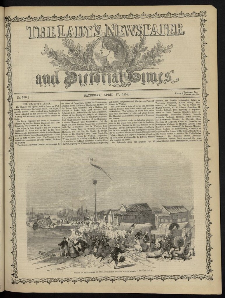 Miniatura de The Lady´s Newspaper and Pictorial Times del 17 de abril de 1858, nº 590