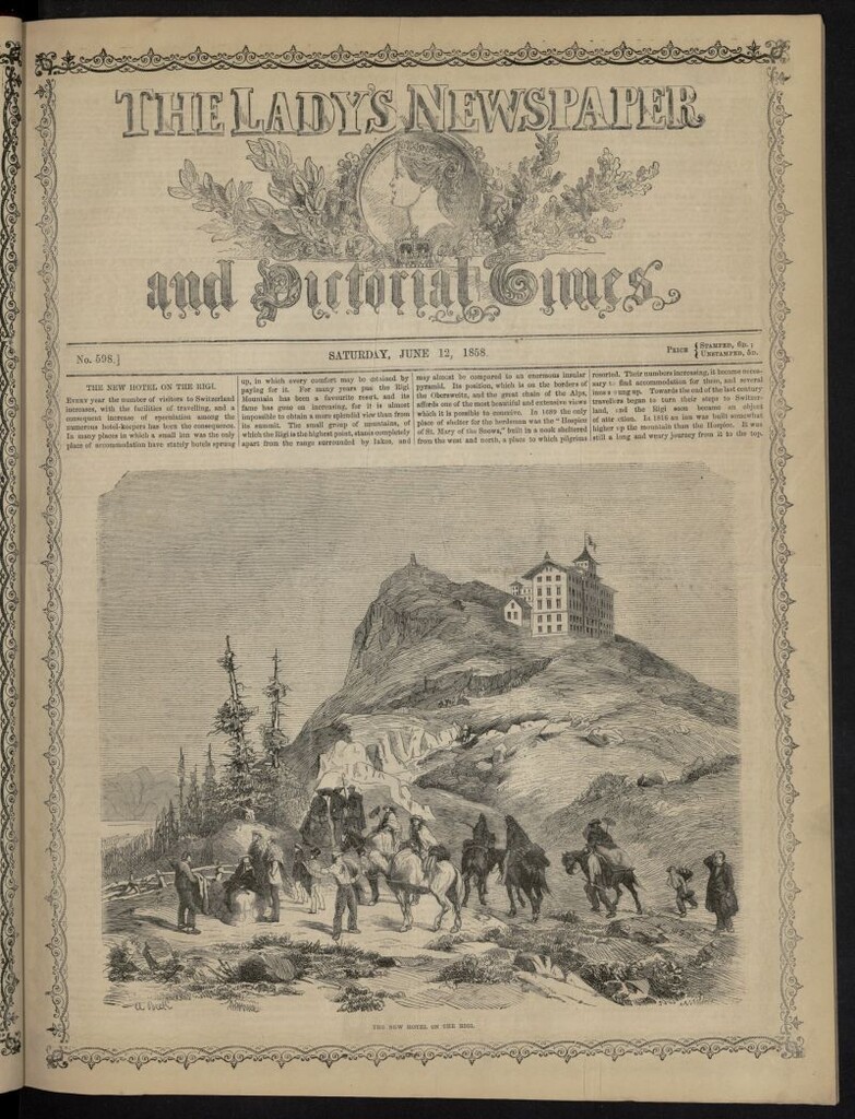 Miniatura de The Lady´s Newspaper and Pictorial Times del 12 de junio de 1858, nº 598
