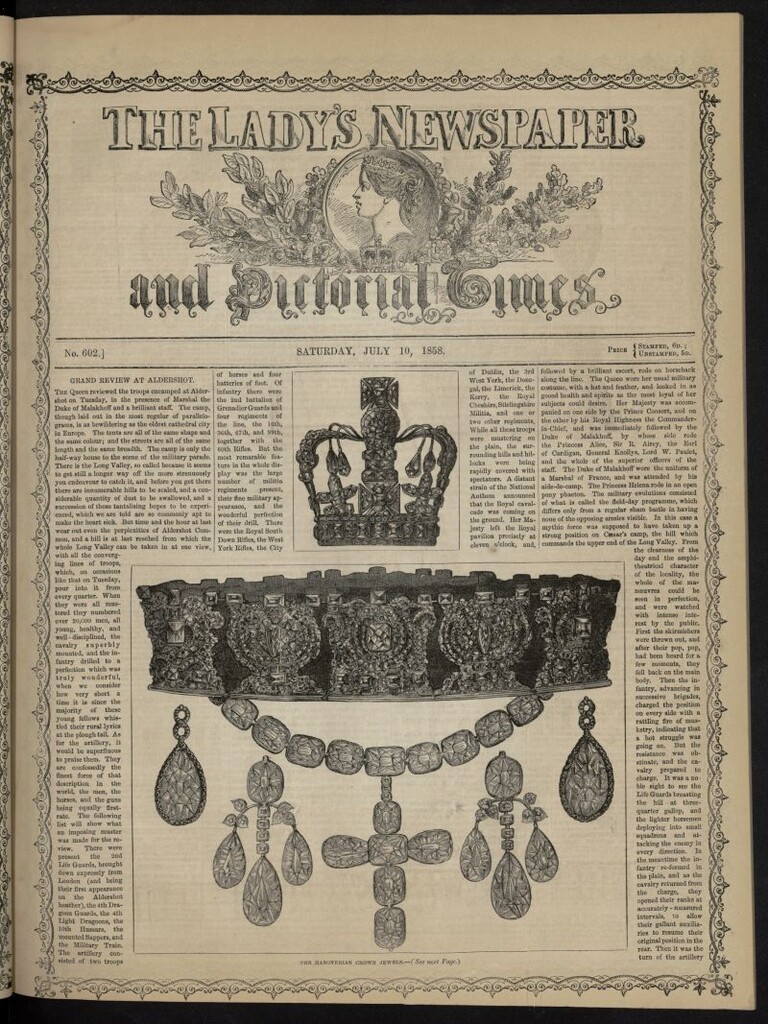 Miniatura de The Lady´s Newspaper and Pictorial Times del 10 de julio de 1858, nº 602