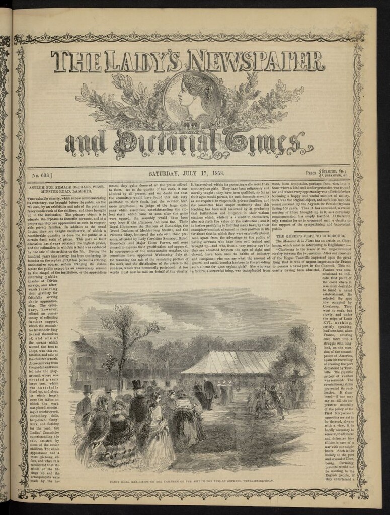 Miniatura de The Lady´s Newspaper and Pictorial Times del 17 de julio de 1858, nº 603