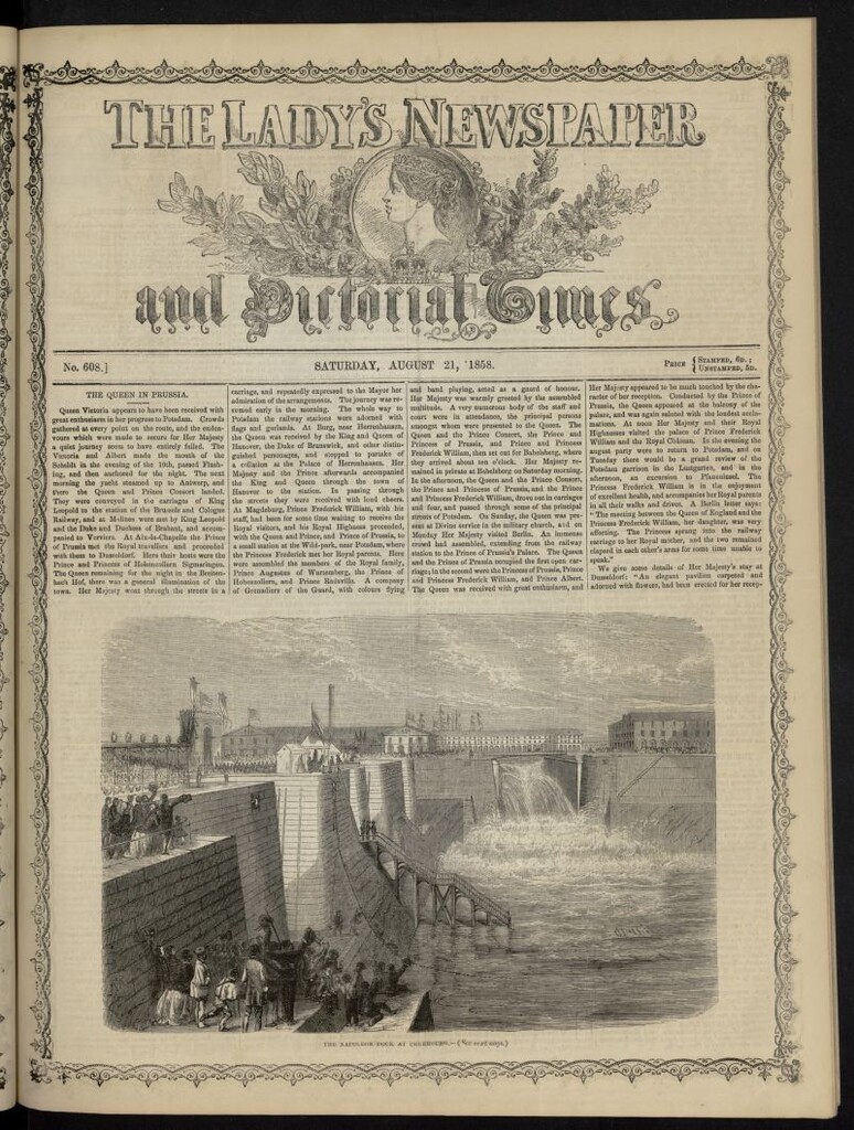 Miniatura de The Lady´s Newspaper and Pictorial Times del 21 de agosto de 1858, nº 608