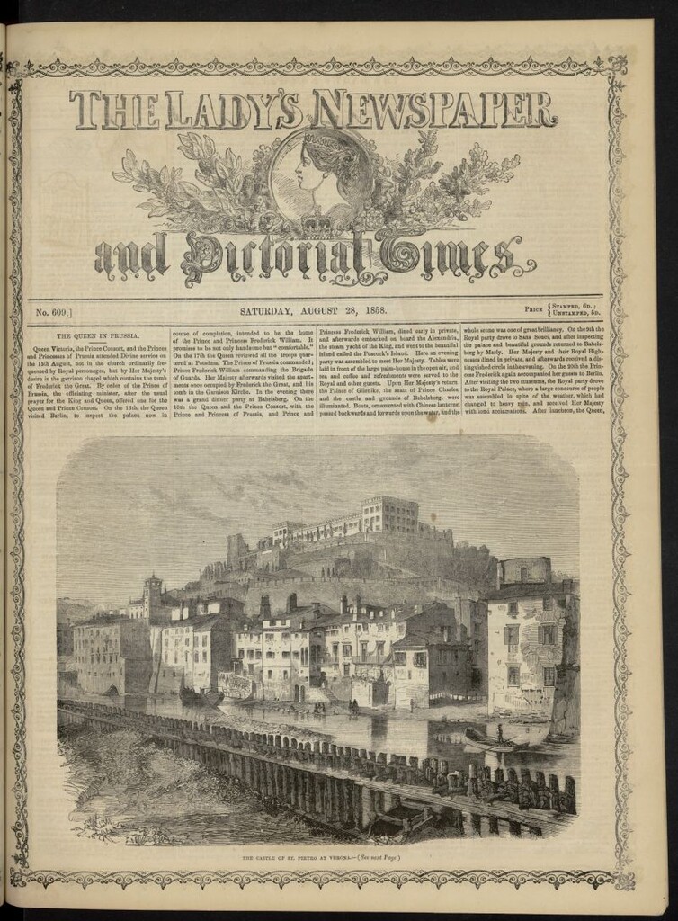 Miniatura de The Lady´s Newspaper and Pictorial Times del 28 de agosto de 1858, nº 609