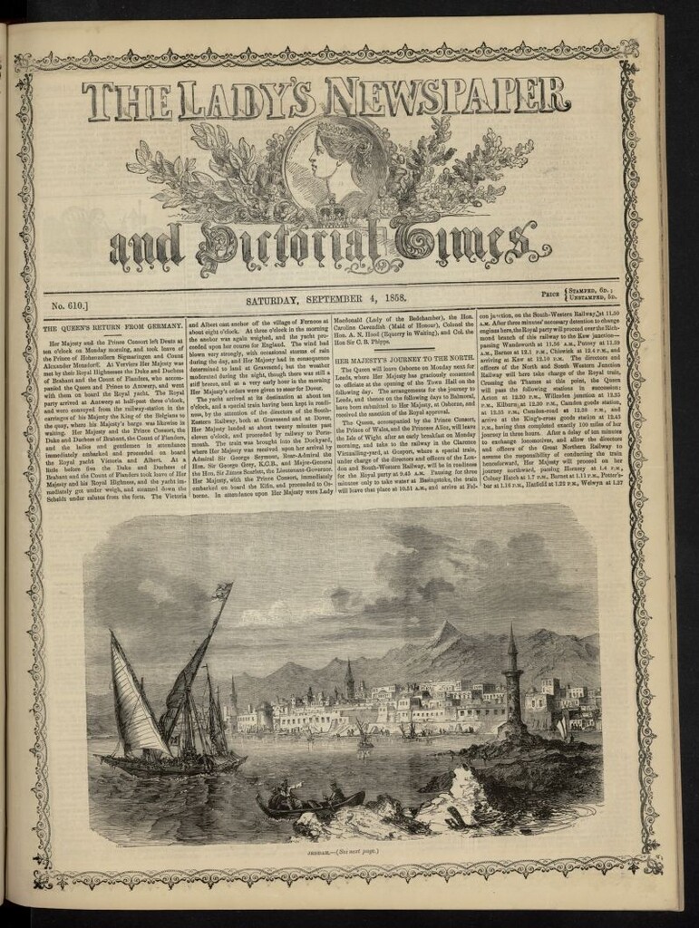 Miniatura de The Lady´s Newspaper and Pictorial Times del 4 de septiembre de 1858, nº 610