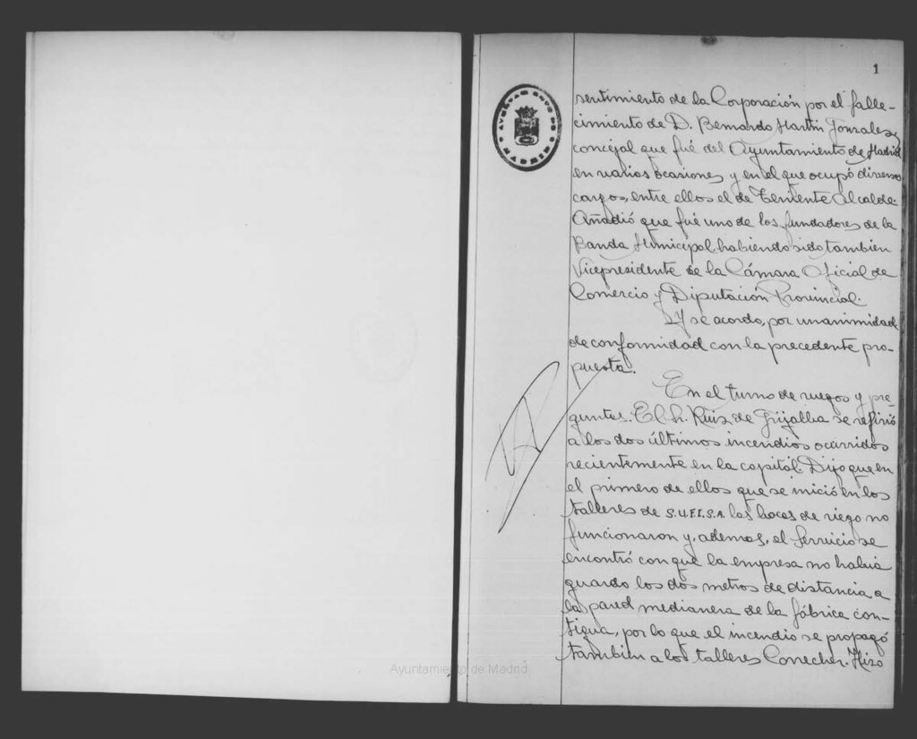 Miniatura de Actas de acuerdos del Ayuntamiento. Tomo 839 del año 1953 (31 julio 1953 a 29 enero 1954)