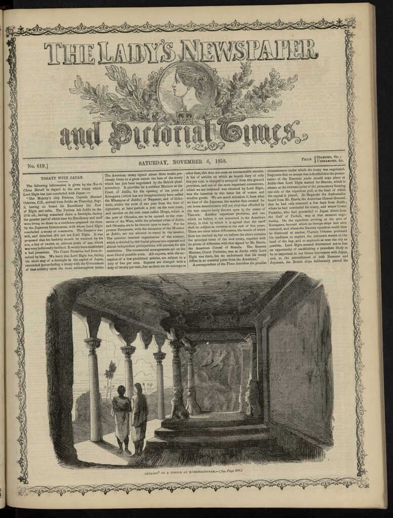 Miniatura de The Lady´s Newspaper and Pictorial Times del 6 de noviembre de 1858, nº 619