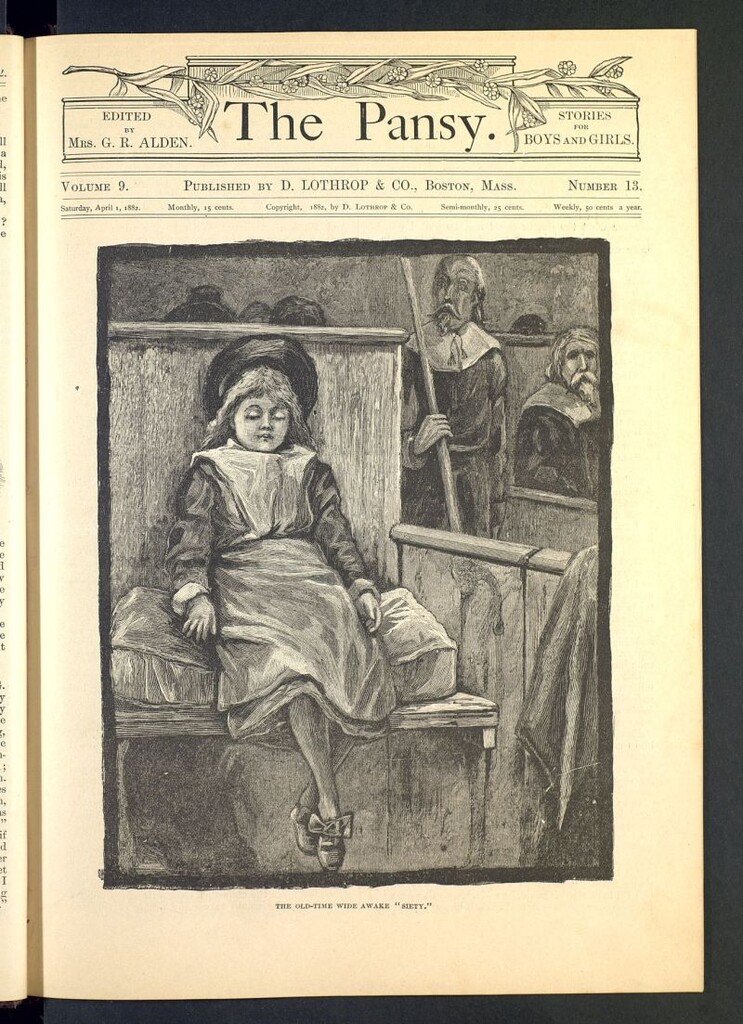 Miniatura de The Pansy del 1 de abril 1882, nº 13
