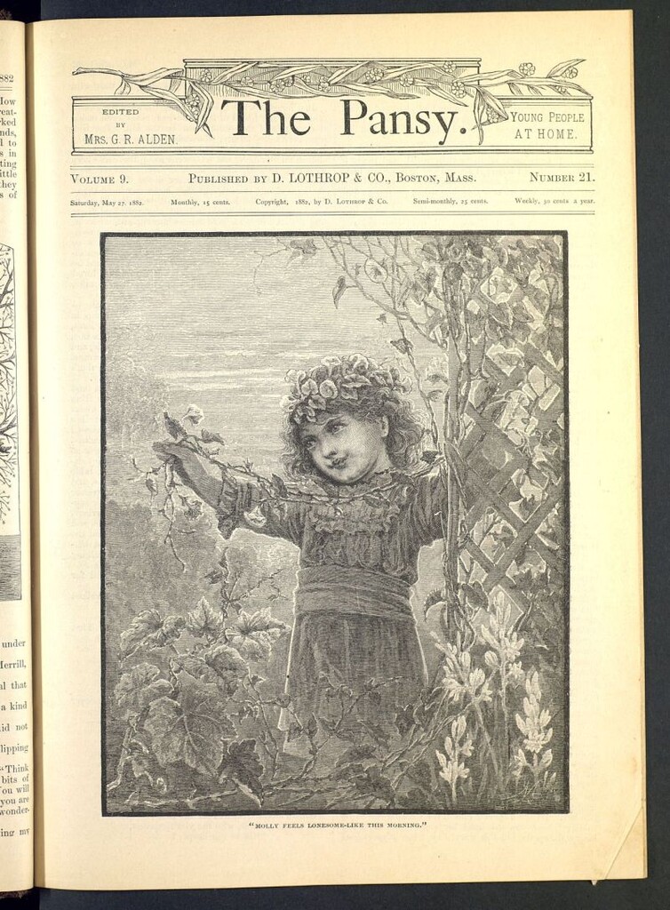 Miniatura de The Pansy del 27 de mayo de 1882, nº 21