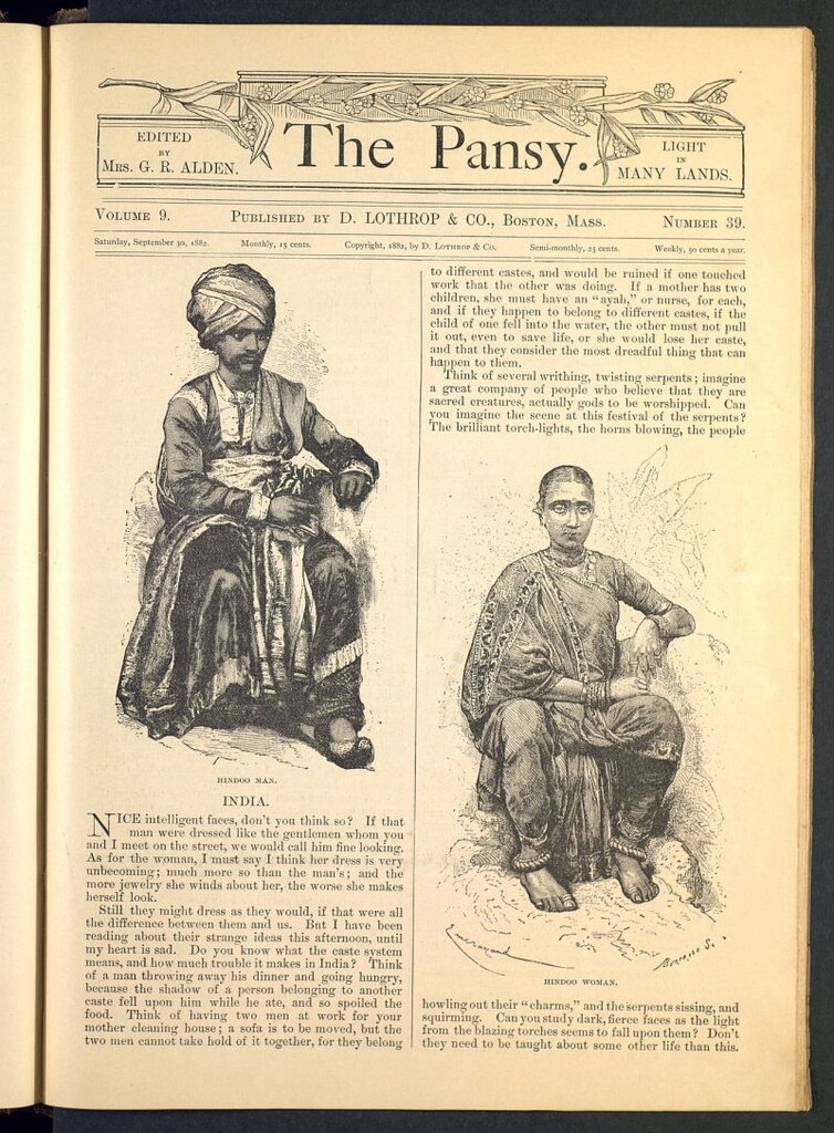 Miniatura de The Pansy del 30 de septiembre de 1882, nº 39