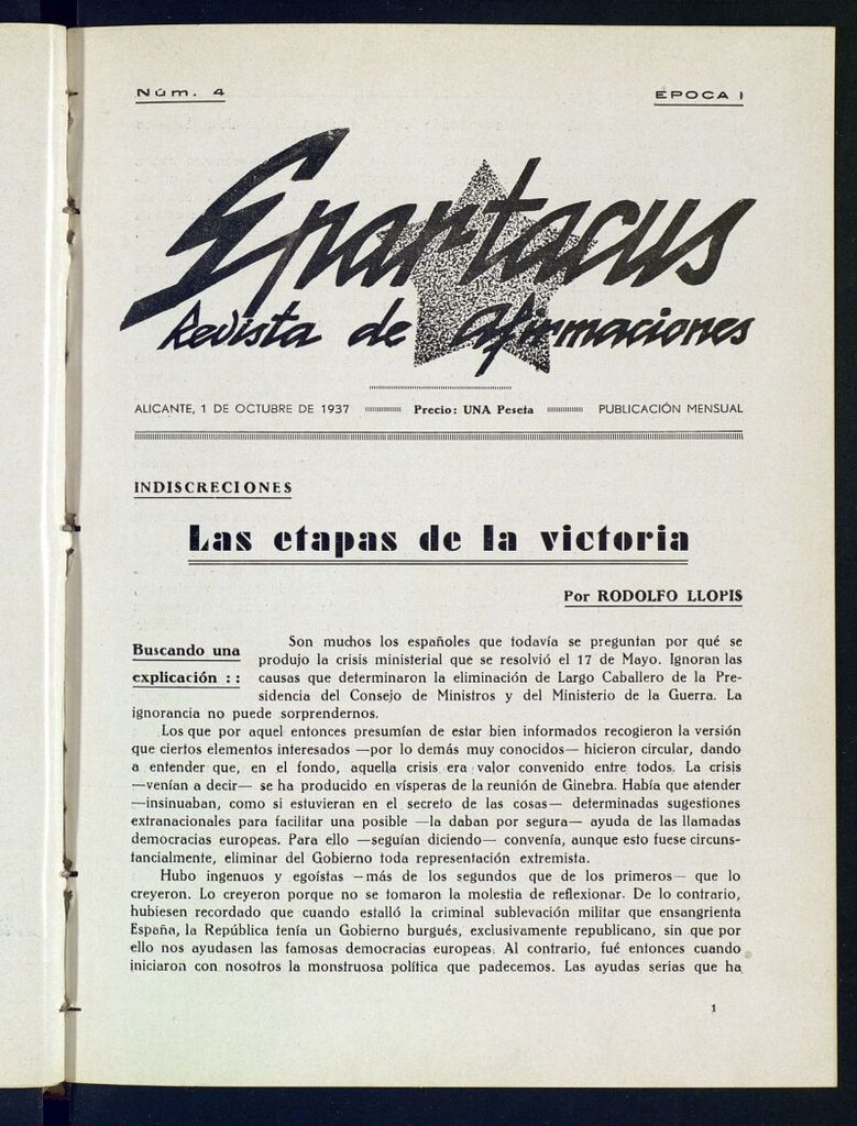 Miniatura de El Pueblo : Diario republicano de Valencia del 29 de noviembre de 1930, nº 13305