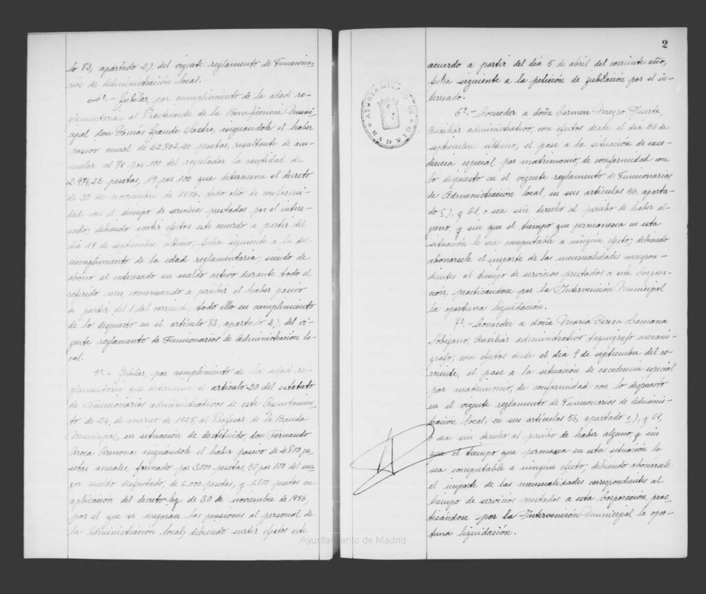 Miniatura de Actas de acuerdos del Ayuntamiento. Tomo 874 del año 1957 (16 octubre a 20 diciembre)