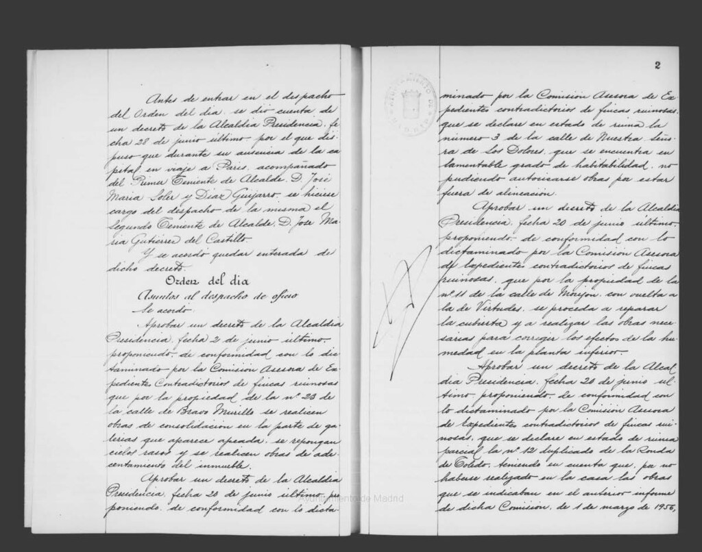 Miniatura de Actas de acuerdos del Ayuntamiento. Tomo 881 del año 1958 (4 julio a 12 septiembre)