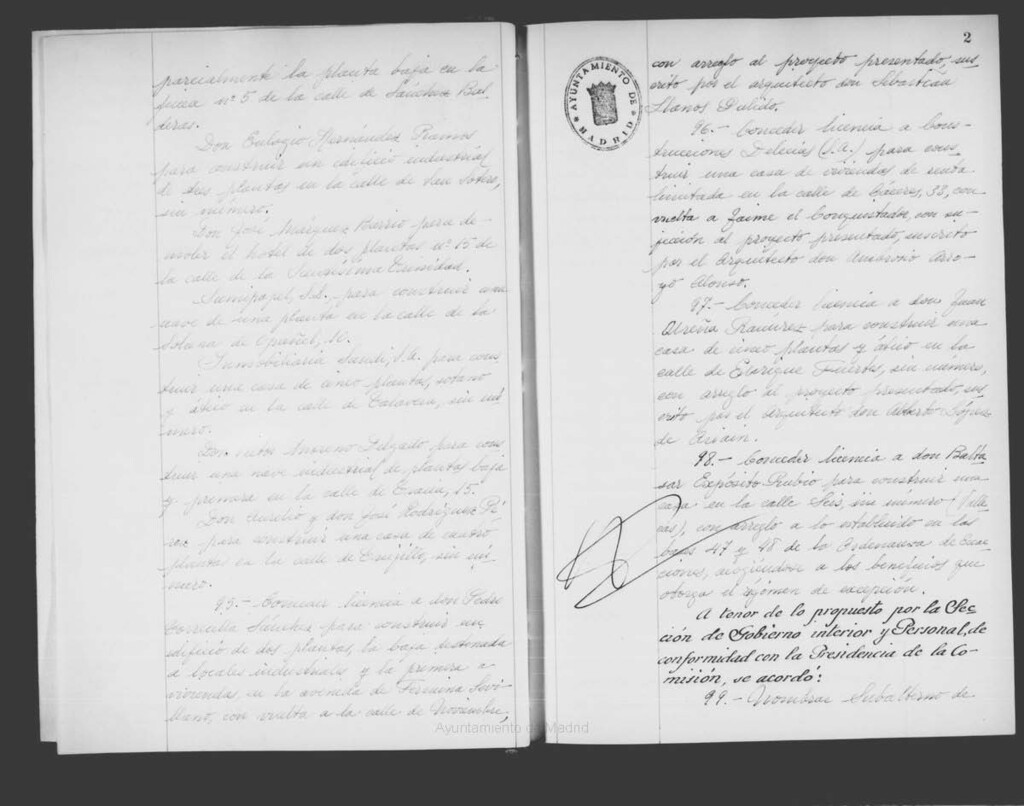 Miniatura de Actas de acuerdos del Ayuntamiento. Tomo 915 del año 1962 (10 enero a 9 marzo)