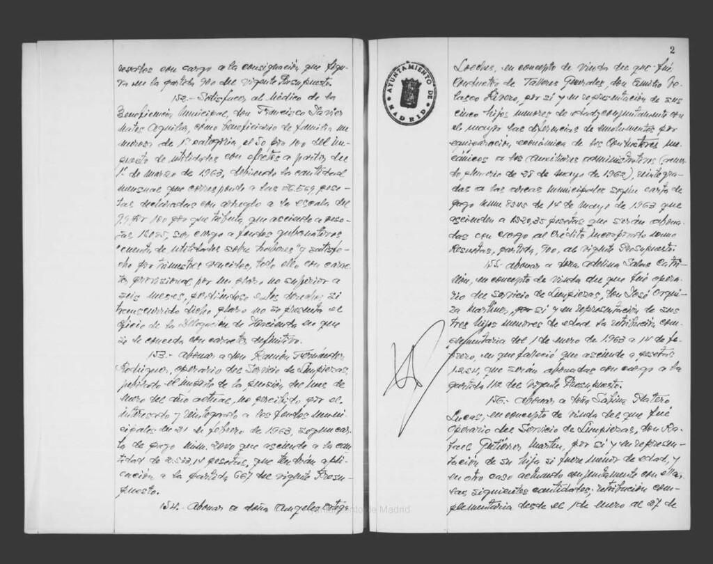Miniatura de Actas de acuerdos del Ayuntamiento. Tomo 930 del año 1963 (19 junio a 9 agosto)