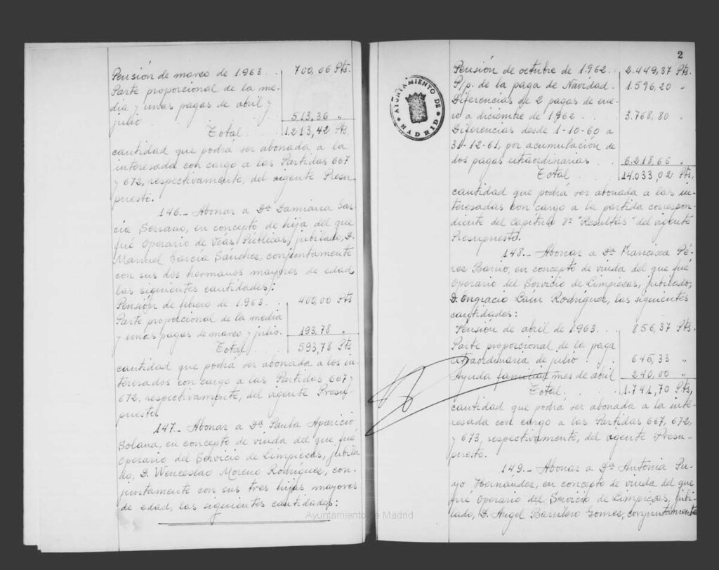 Miniatura de Actas de acuerdos del Ayuntamiento. Tomo 931 del año 1963 (9 agosto a 16 octubre)