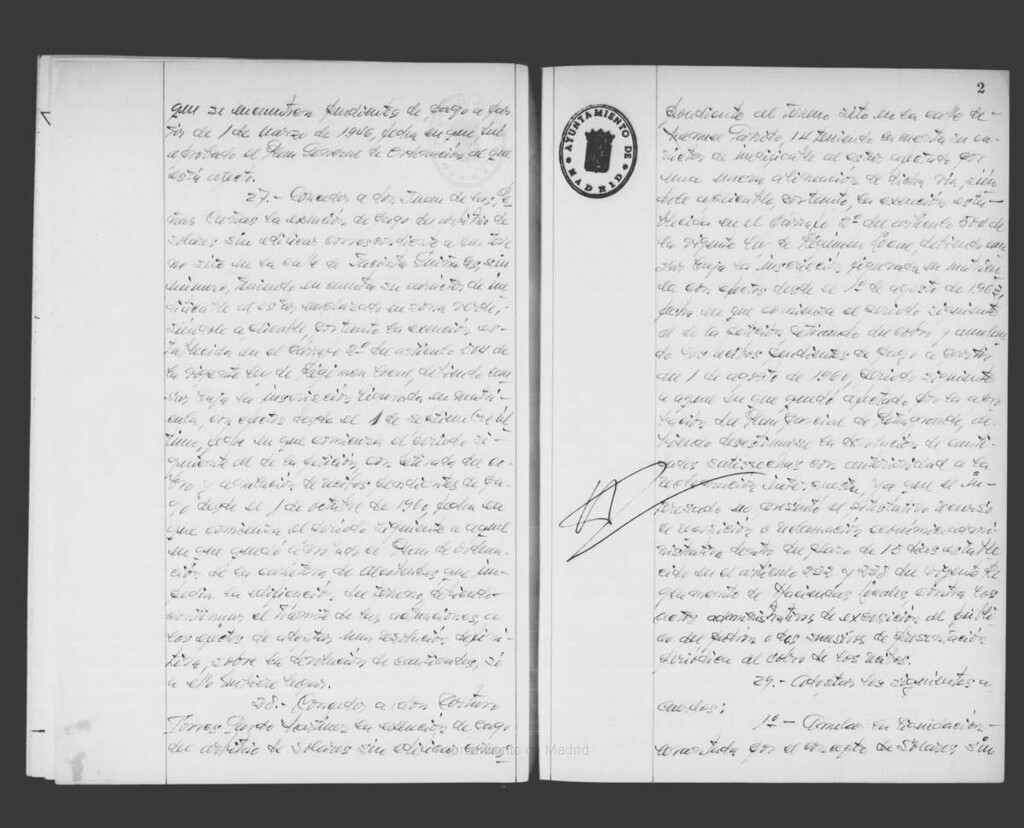 Miniatura de Actas de acuerdos del Ayuntamiento. Tomo 932 del año 1963 (16 octubre a 4 diciembre)