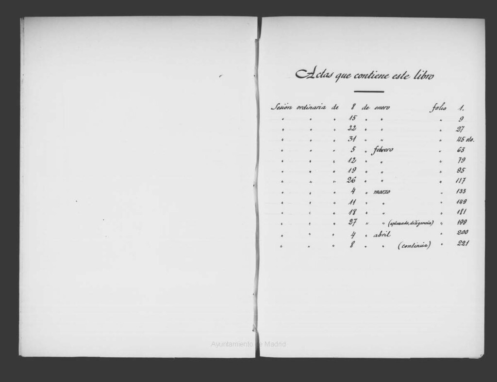 Miniatura de Actas de acuerdos del Ayuntamiento. Tomo 937 del año 1964 (8 enero a 15 abril)