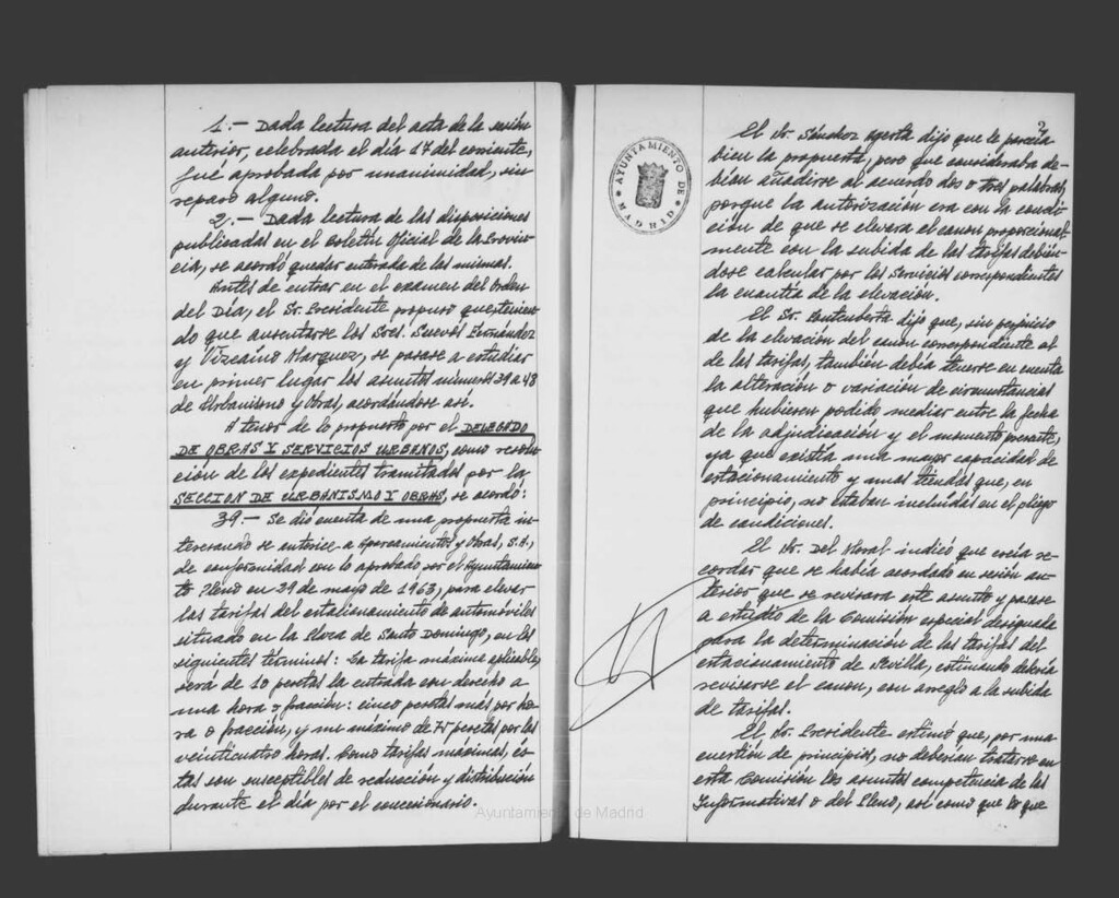 Miniatura de Actas de acuerdos del Ayuntamiento. Tomo 939 del año 1964 (24 junio a 7 agosto)