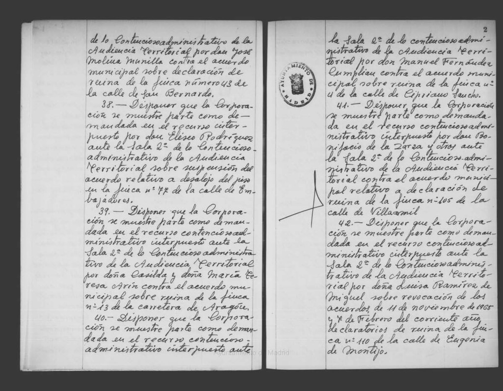 Miniatura de Actas de acuerdos del Ayuntamiento. Tomo 957 del año 1966 (19 agosto a 19 octubre)