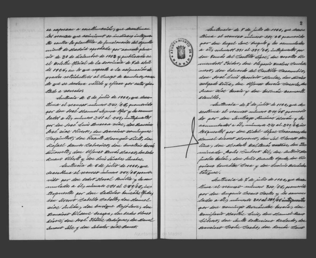 Miniatura de Actas de acuerdos del Ayuntamiento. Tomo 961 del año 1967 (8 febrero a 22 marzo)