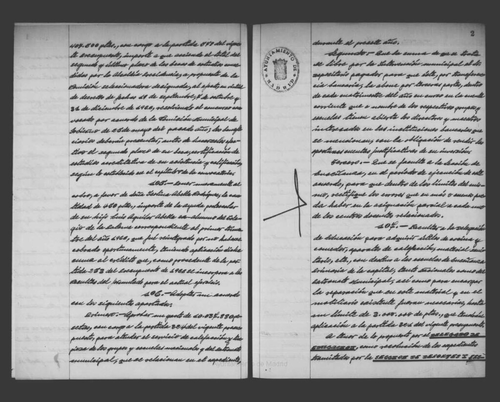 Miniatura de Actas de acuerdos del Ayuntamiento. Tomo 962 del año 1967 (22 marzo a 17 mayo)