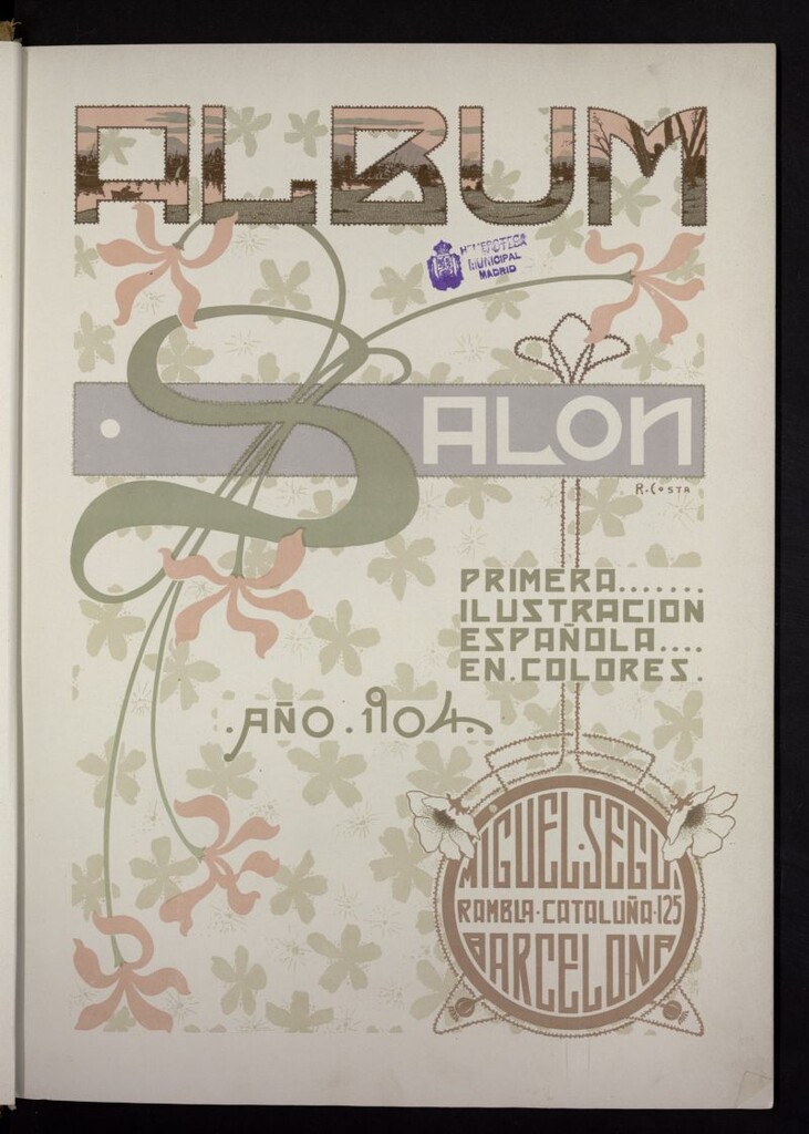 Miniatura de Album Salón de 1904