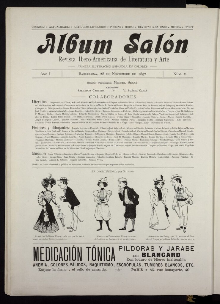 Miniatura de Album Salón del 28 de noviembre de 1897, nº 2