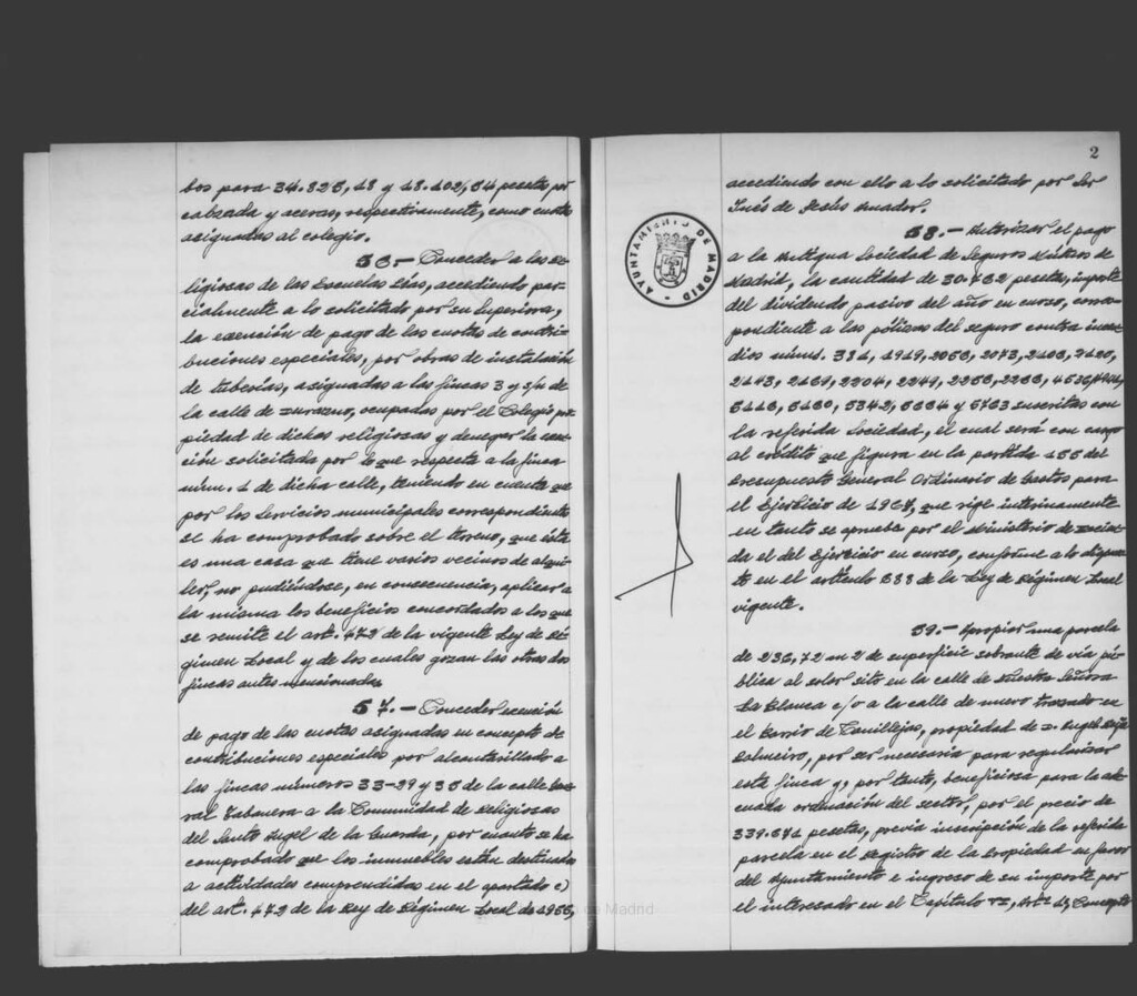 Miniatura de Actas de acuerdos del Ayuntamiento. Tomo 970 del año 1968 (24 febrero a 24 abril)