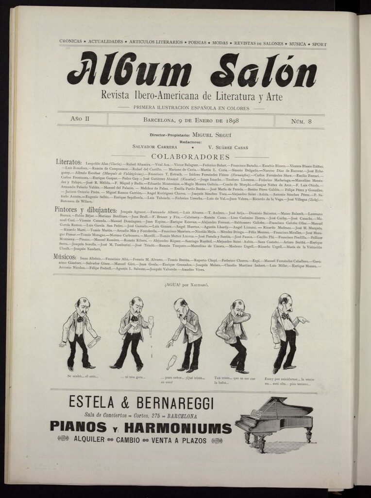 Miniatura de Album Salón del 9 de enero de 1898, nº 8