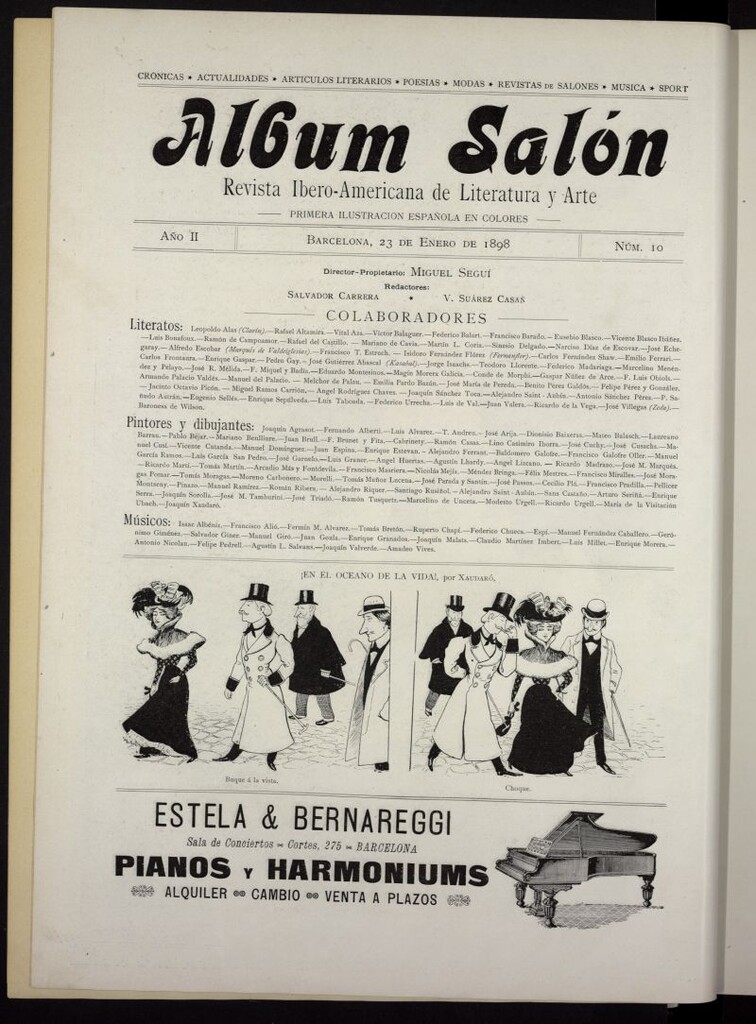 Miniatura de Album Salón del 23 de enero de 1898, nº 10