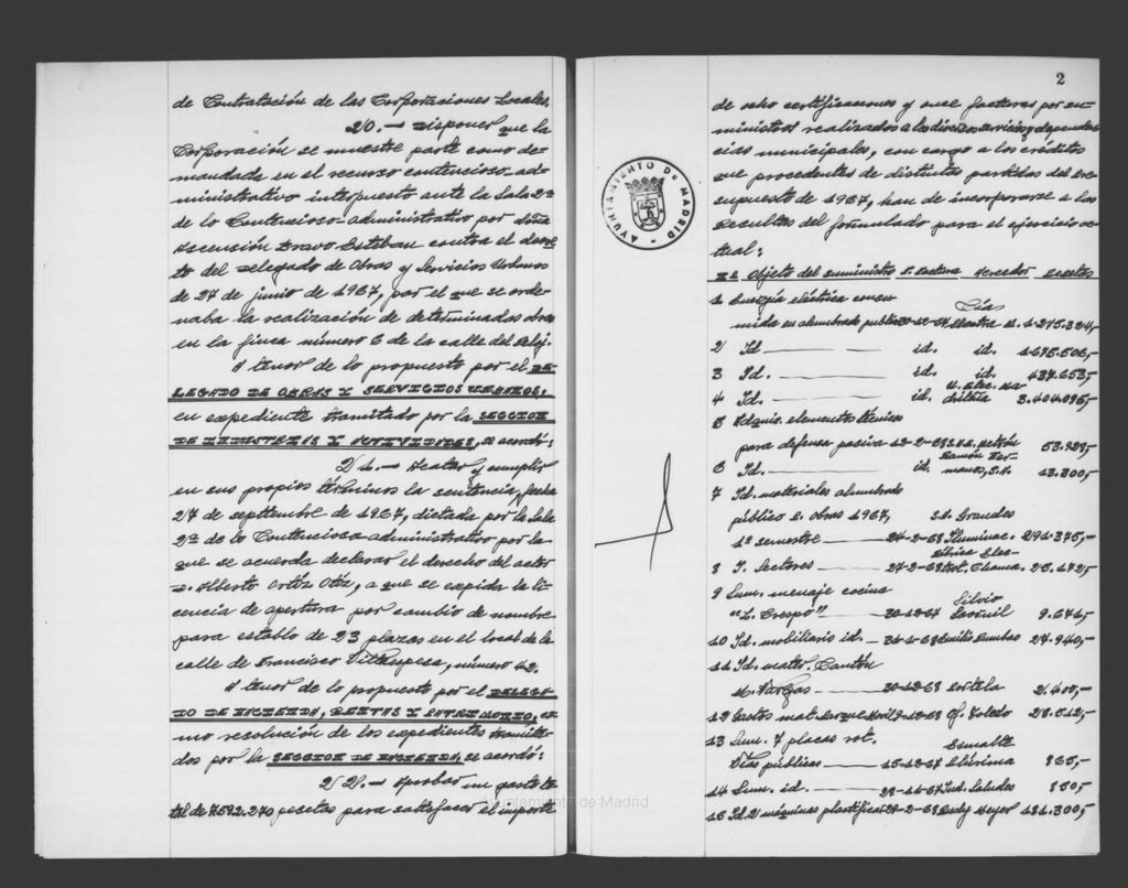 Miniatura de Actas de acuerdos del Ayuntamiento. Tomo 971 del año 1968 (24 abril a 19 junio)