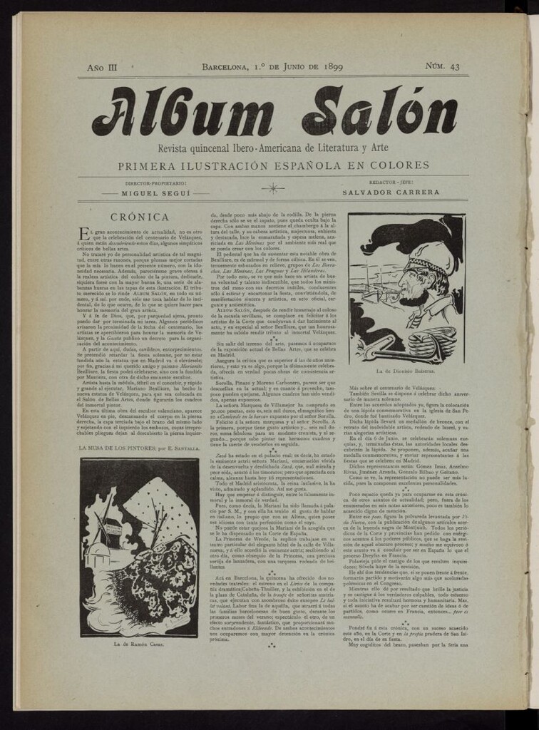 Miniatura de Album Salón del 1 de junio de 1899, nº 43