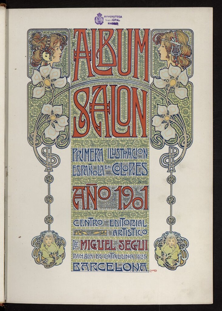 Miniatura de Album Salón de 1901