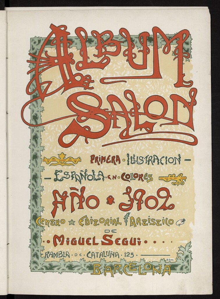 Miniatura de Album Salón de 1902