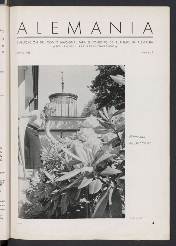 Miniatura de Alemania de 1936, nº 3