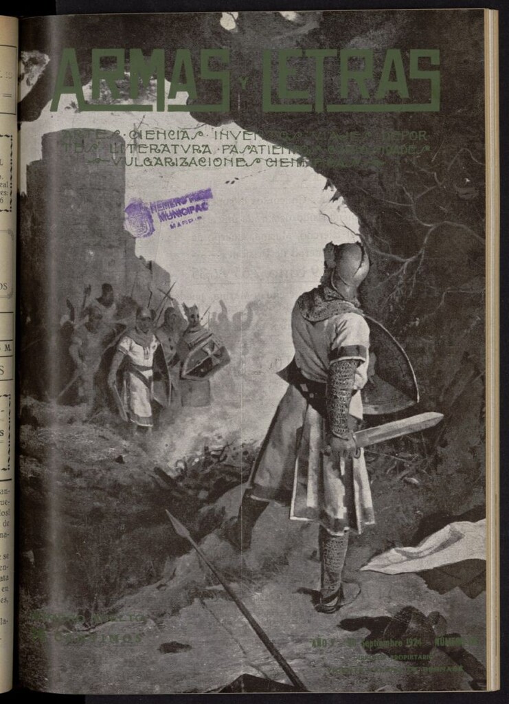 Miniatura de Armas y Letras: revista mensual ilustrada del 30 de septiembre de 1924, nº 88