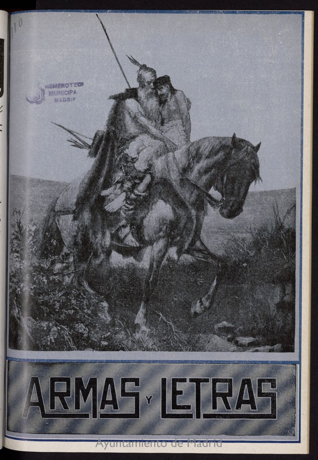 Miniatura de Armas y Letras: revista mensual ilustrada del 10 de agosto de 1925, nº 110