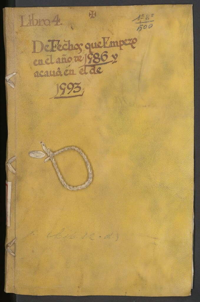 Miniatura de Ayuntamiento de Vallecas : Actas correspondientes a los años 1586 a 1593. Libro 4