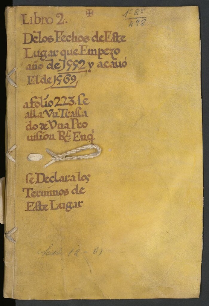 Miniatura de Ayuntamiento de Vallecas : Actas correspondientes a los años 1552 a 1569. Libro 2