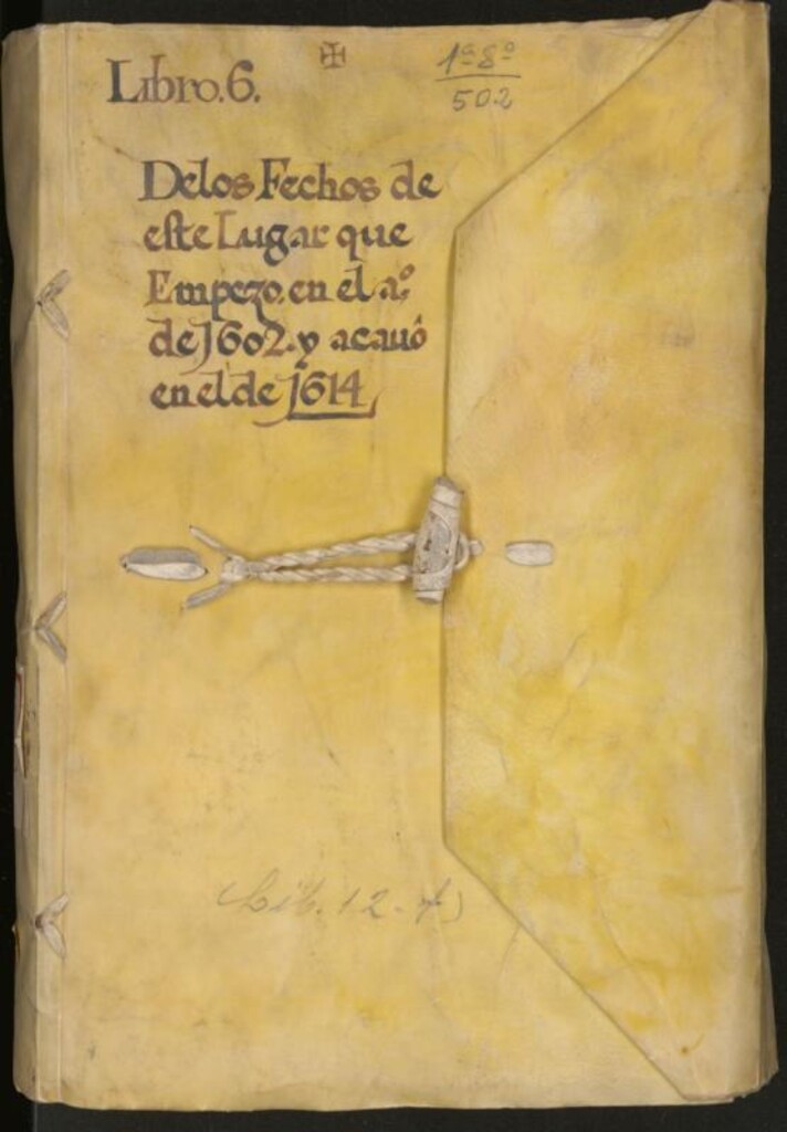 Miniatura de Ayuntamiento de Vallecas : Actas correspondientes a los años 1602 a 1614. Libro 6
