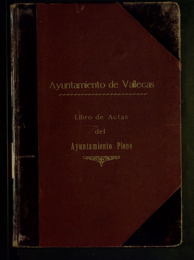 Miniatura de Ayuntamiento de Vallecas. Libros de Actas del Ayuntamiento Pleno